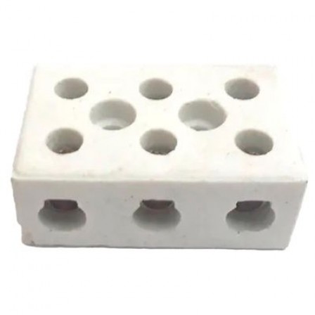Conector de Porcelana Tripolar