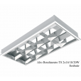 Luminária de Alto Rendimento T8 - EMBUTIR