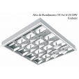 Luminária de Alto Rendimento T8 - EMBUTIR