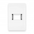 Placa para tomada/interruptor - 4x2
