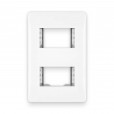Placa para tomada/interruptor - 4x2