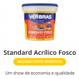 Standard Fosco Tinta Acrílica - Exterior/Interior